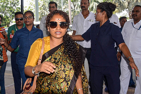 Kalpana Soren leaves for New Delhi